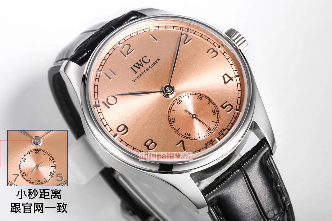 IWC ポルトガル製自動巻き小型 3 針シリーズ高品質コピー時計 1500IWC[1]