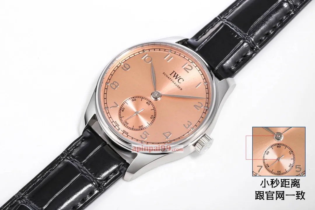 IWC ポルトガル製自動巻き小型 3 針シリーズ高品質コピー時計 1500IWC[4]