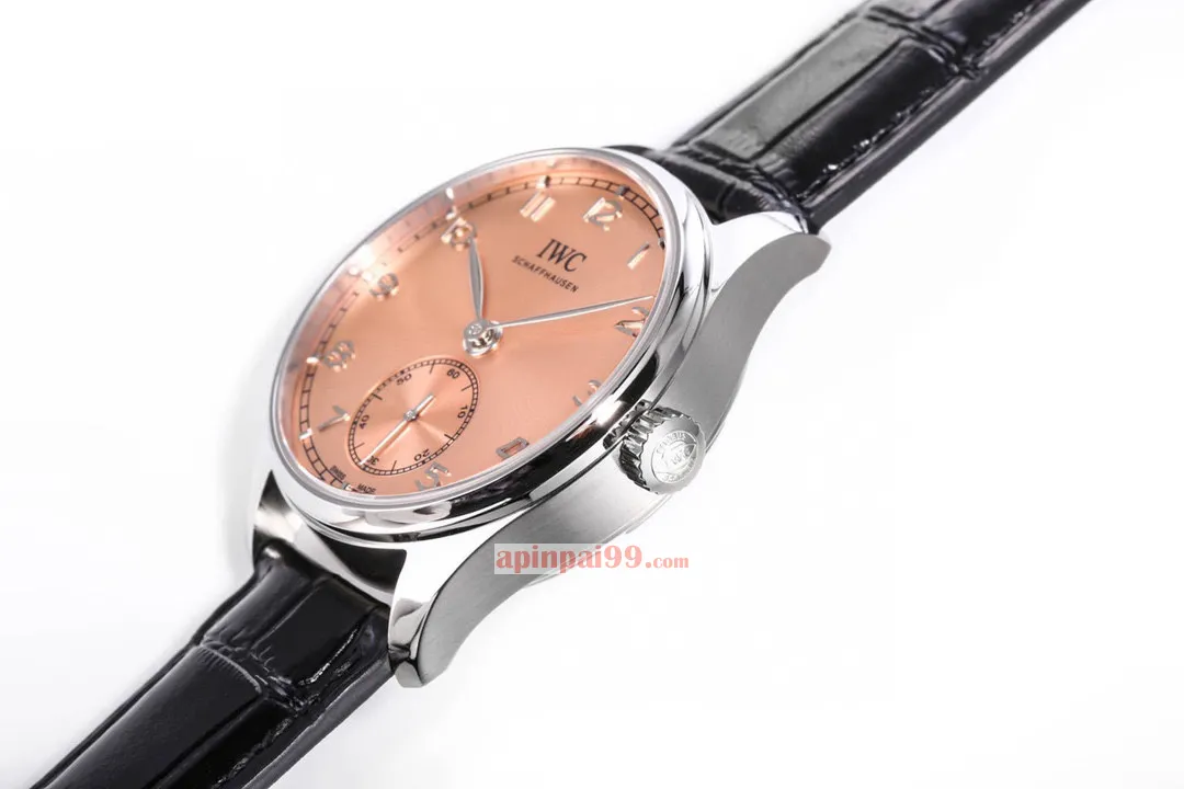 IWC ポルトガル製自動巻き小型 3 針シリーズ高品質コピー時計 1500IWC[6]