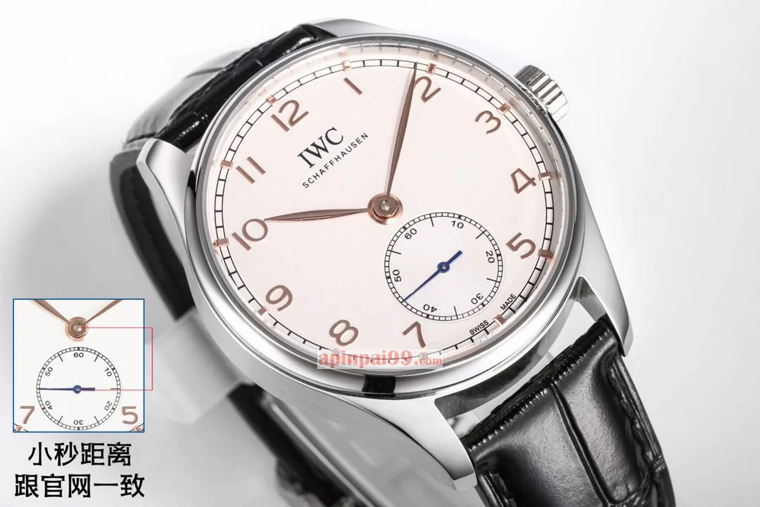 IWC時計n級 ポルトガル製自動巻き小型 3 針シリーズ 1502IWC[1]