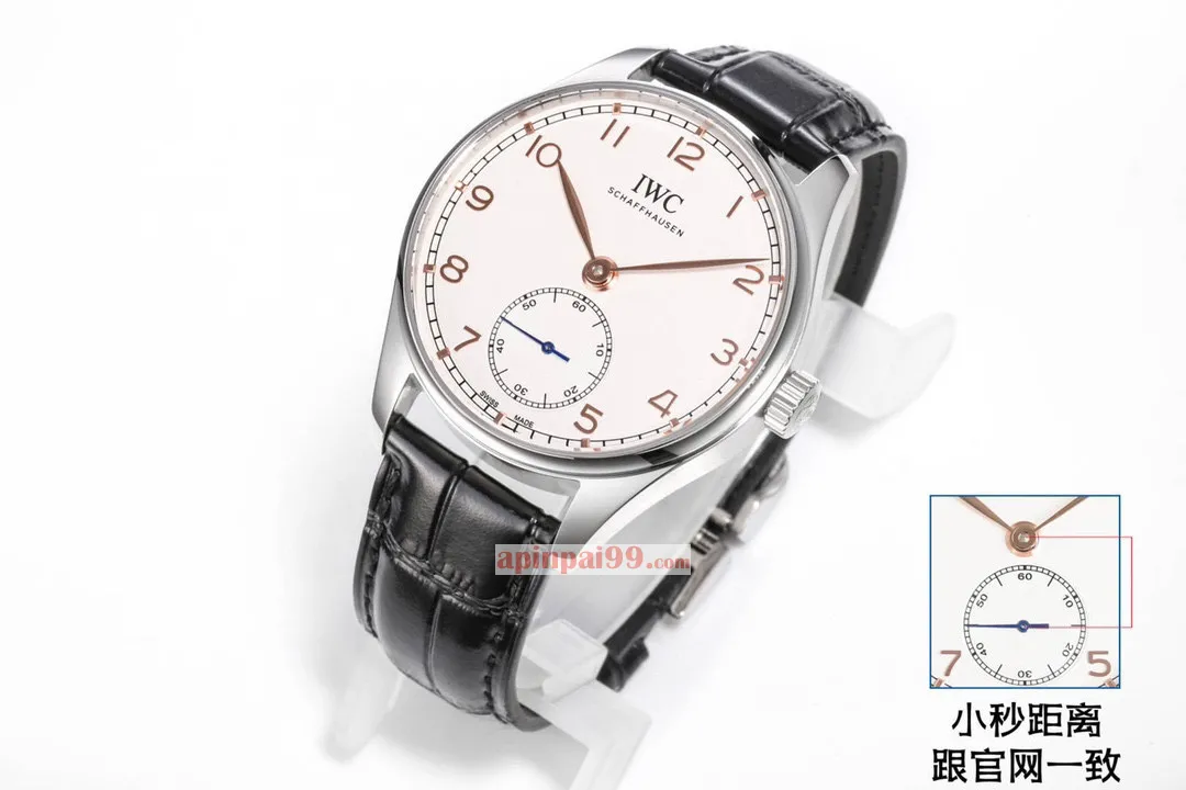 IWC時計n級 ポルトガル製自動巻き小型 3 針シリーズ 1502IWC[2]
