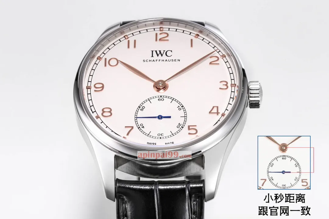 IWC時計n級 ポルトガル製自動巻き小型 3 針シリーズ 1502IWC[3]