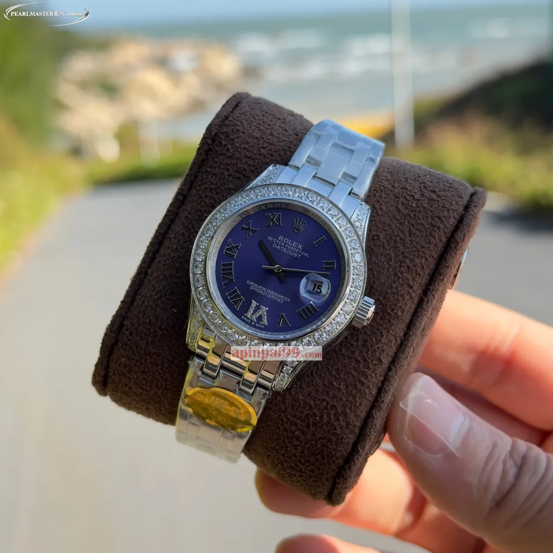 2024最新款ロレックス34mm 女性コピー時計パールマスターシリーズ 440358[3]