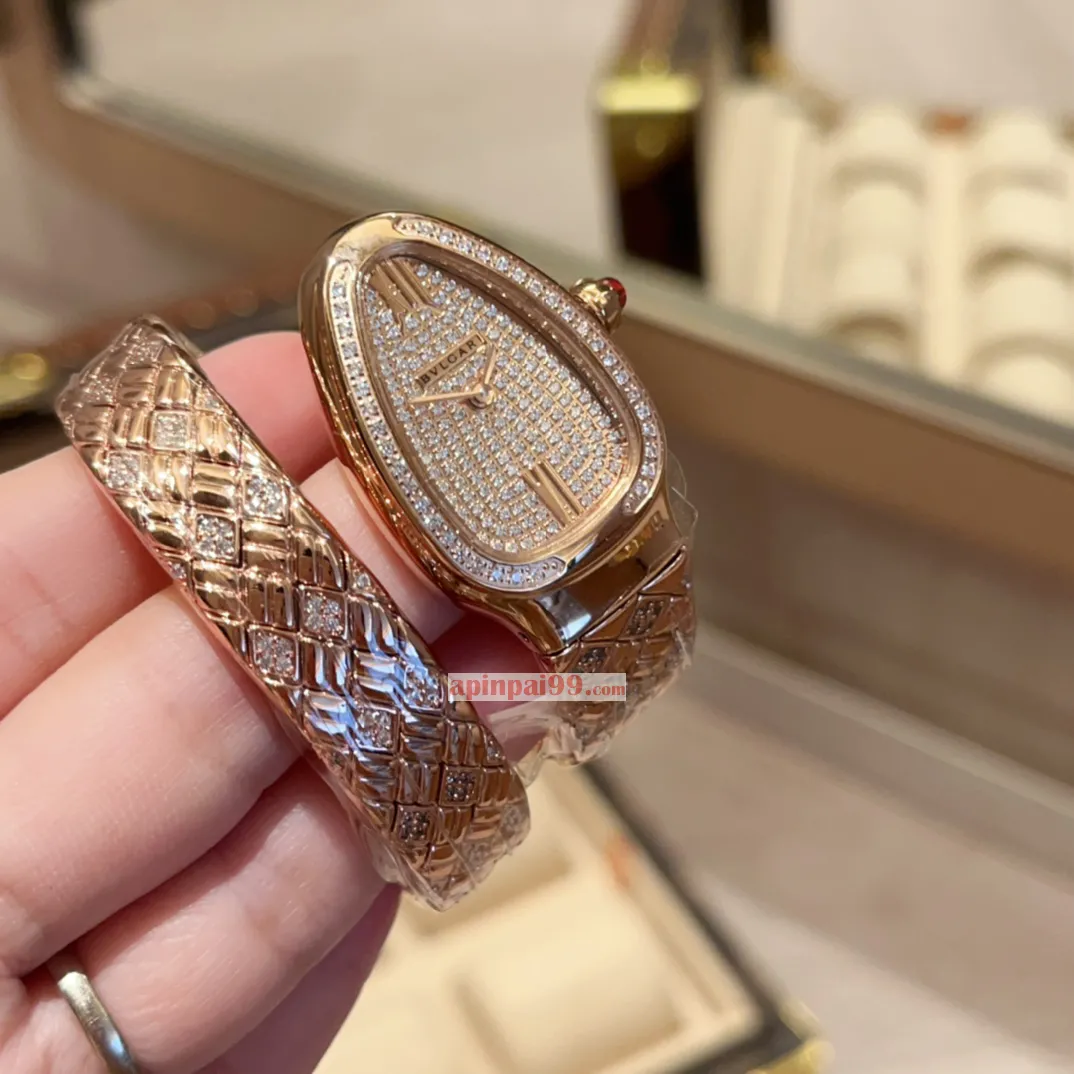 ブルガリ2024年の新作時計コピー星とダイヤモンドがいっぱいカスミソウ BV75099[5]