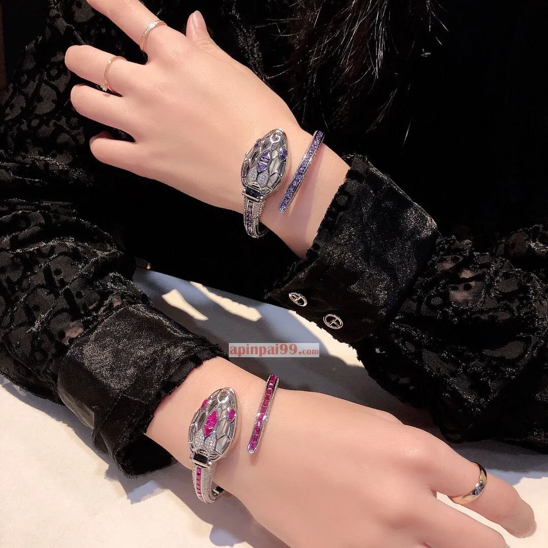 ブルガリの最新女性スネークブレスレットコピー時計n級 BV008[1]