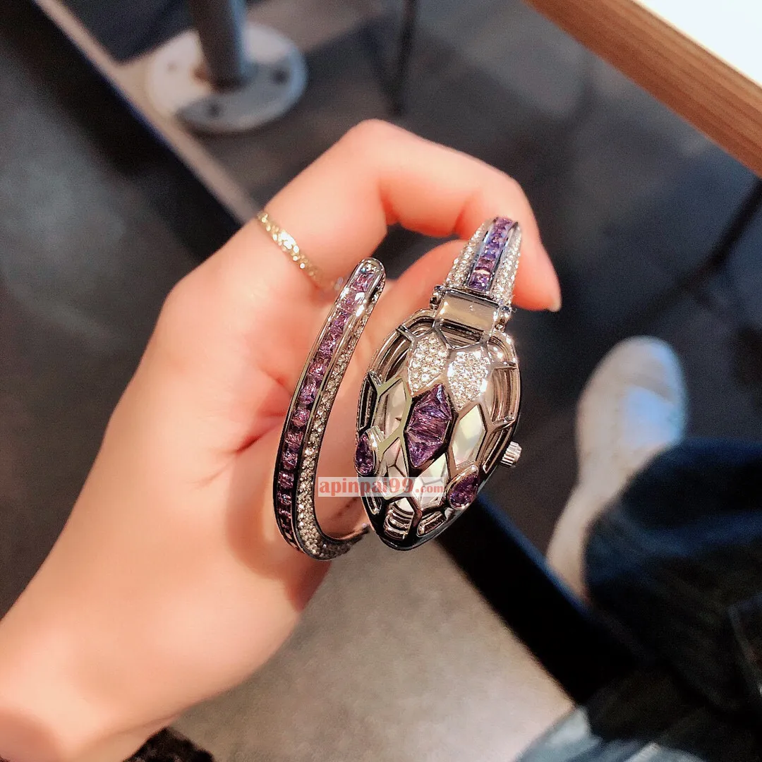 ブランドブルガリの最新女性スネークブレスレット激安時計 BV008-1[1]