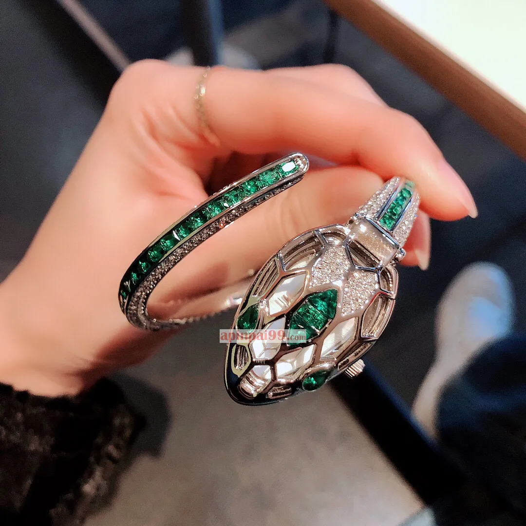 ブランドブルガリの最新女性スネークブレスレット激安時計 BV008-1[2]