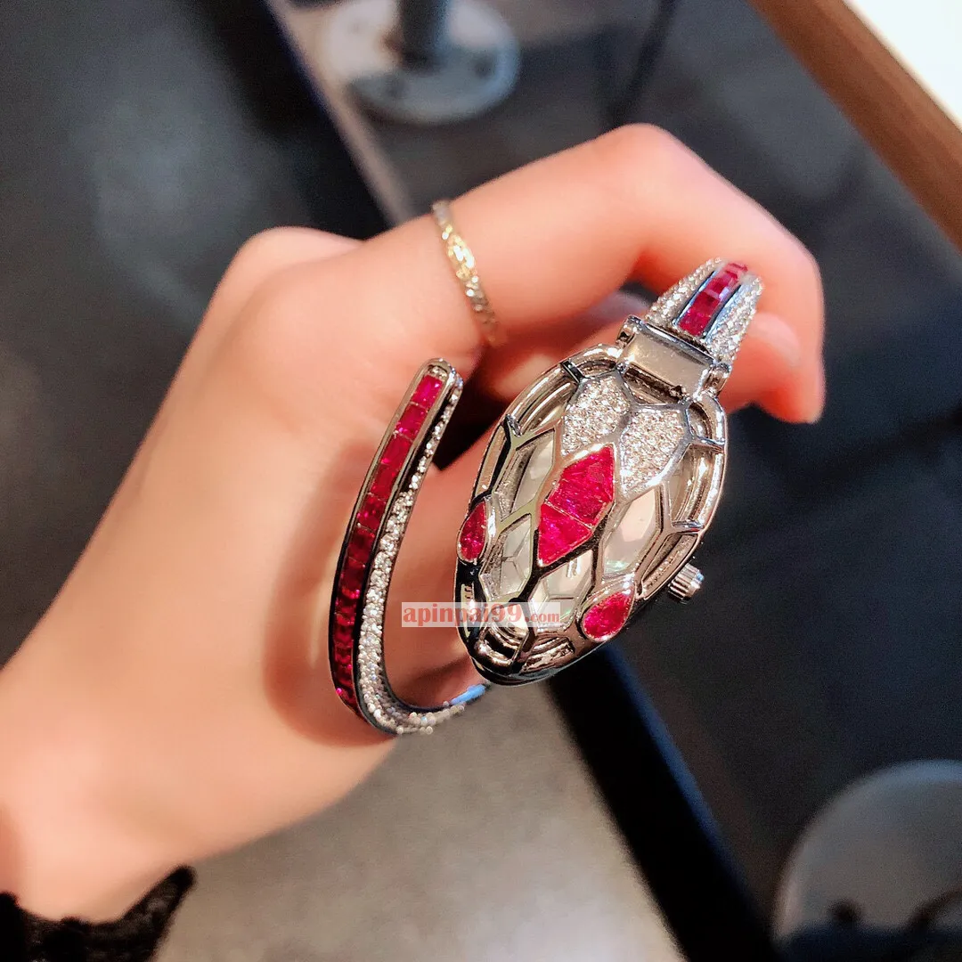 ブランドブルガリの最新女性スネークブレスレット激安時計 BV008-1[3]