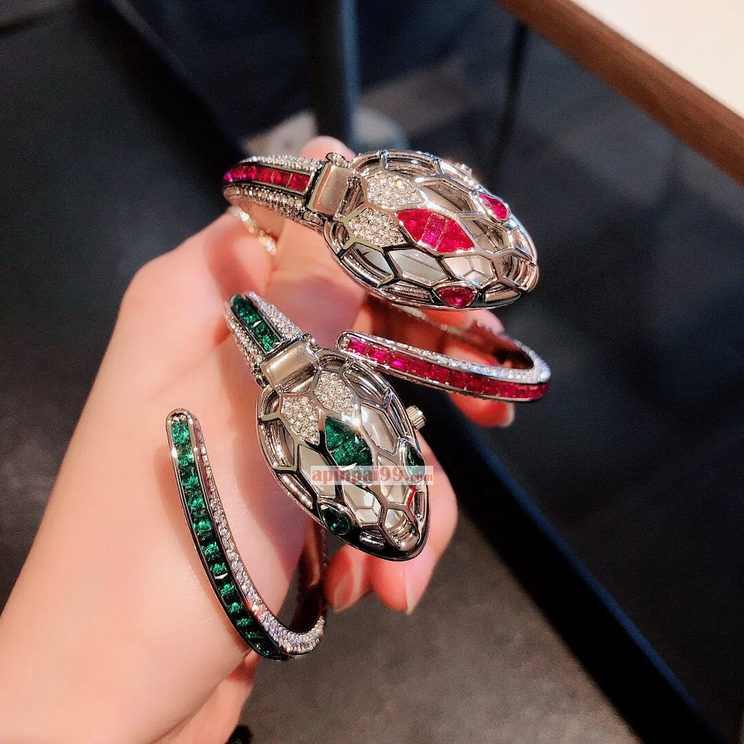 ブランドブルガリの最新女性スネークブレスレット激安時計 BV008-1[5]