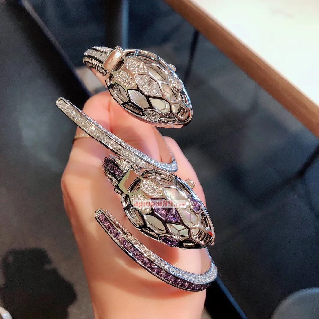 ブランドブルガリの最新女性スネークブレスレット激安時計 BV008-1[6]