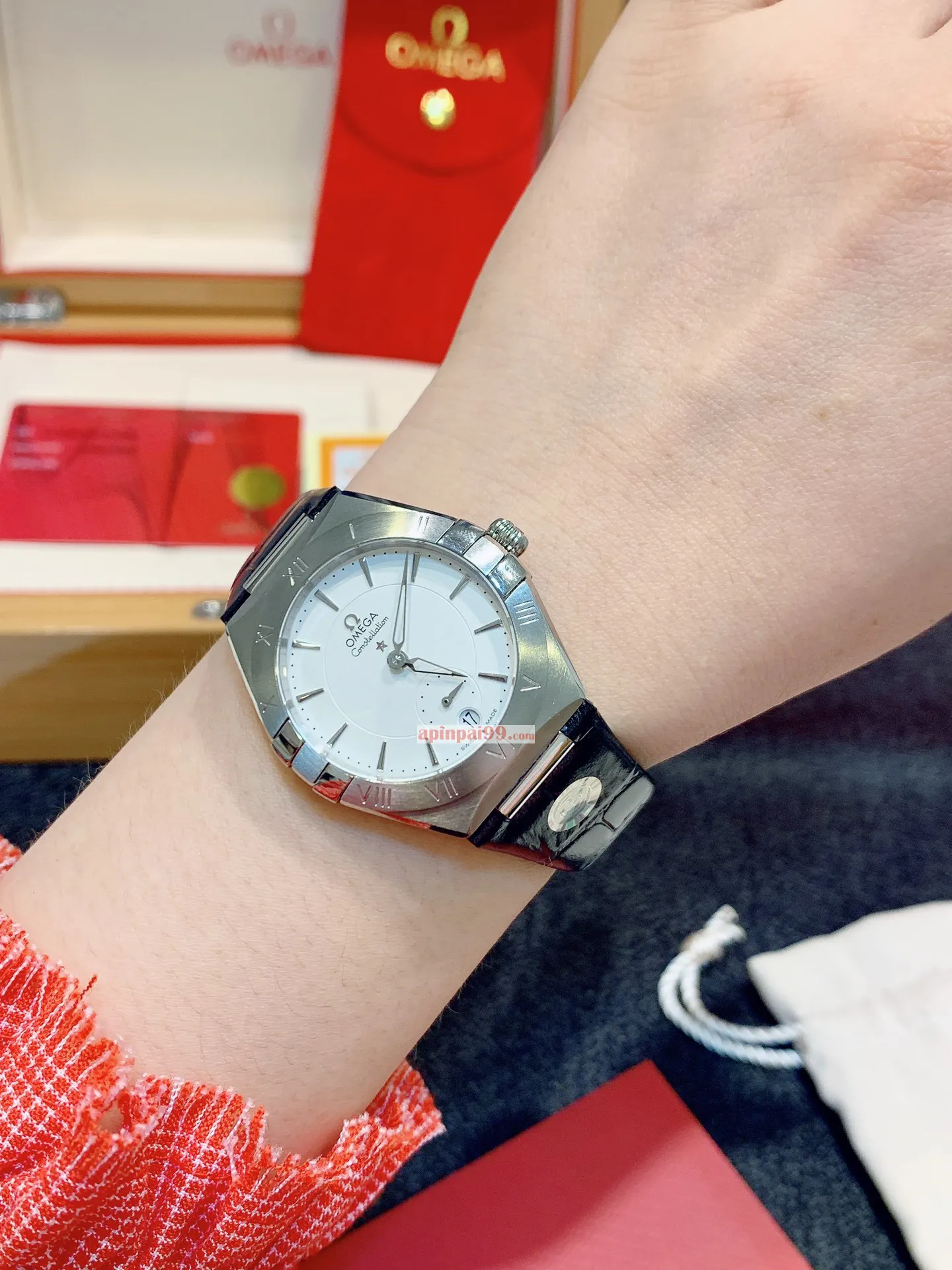 オメガの5代目コンステレーション新品スーパーコピーレディース時計 56903[6]