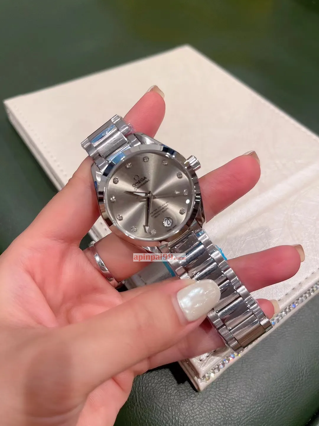 オメガ時計シーマスター シルバーグレー プレートコピー通販実物 omg5691[1]