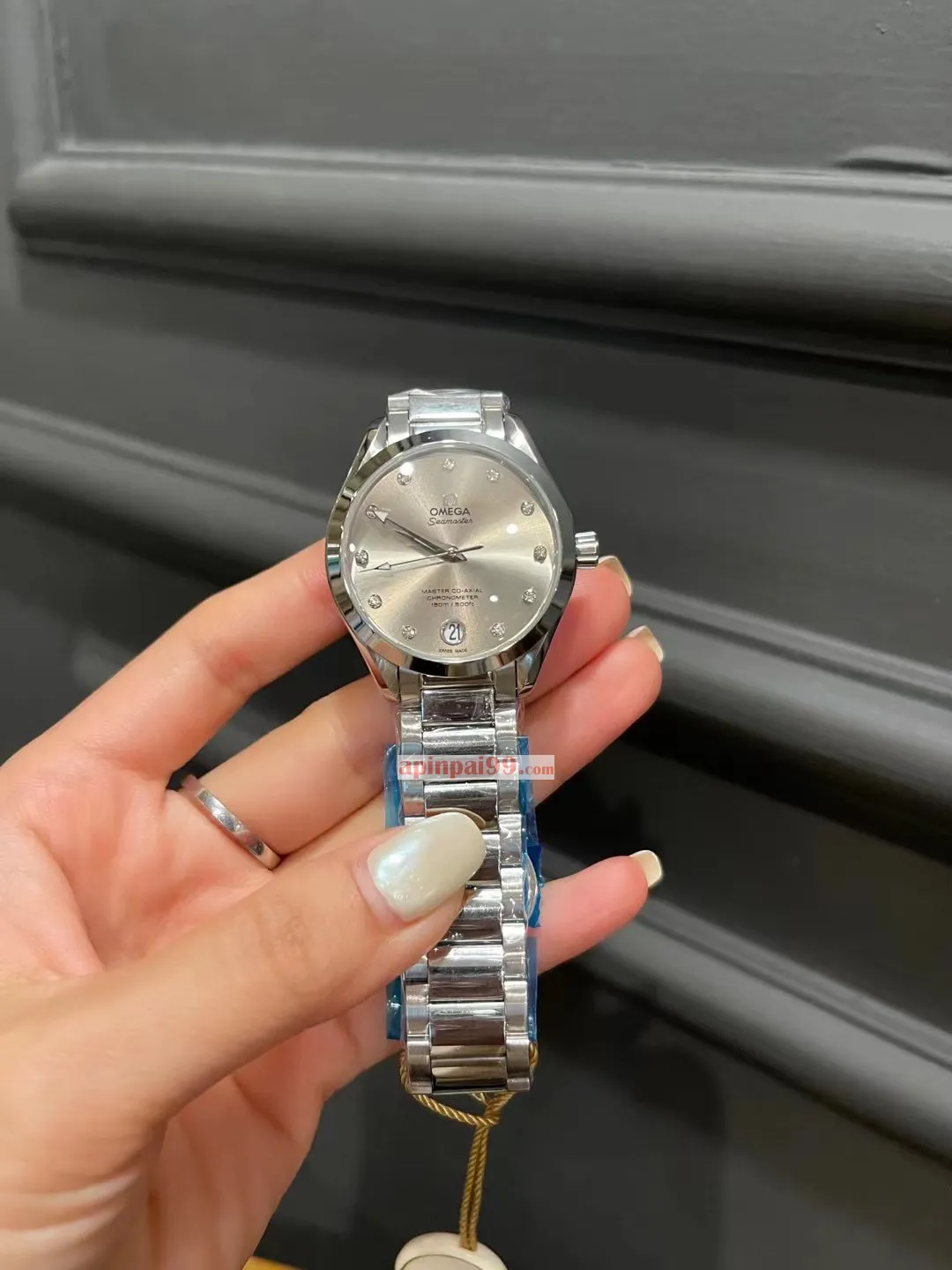 オメガ時計シーマスター シルバーグレー プレートコピー通販実物 omg5691[3]