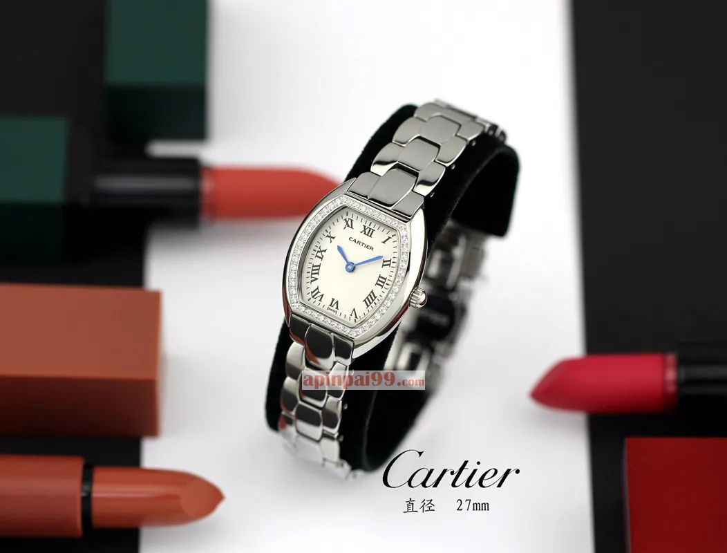 カルティエ女性スーパーコピー時計n級トノーバレル 39088-1[2]