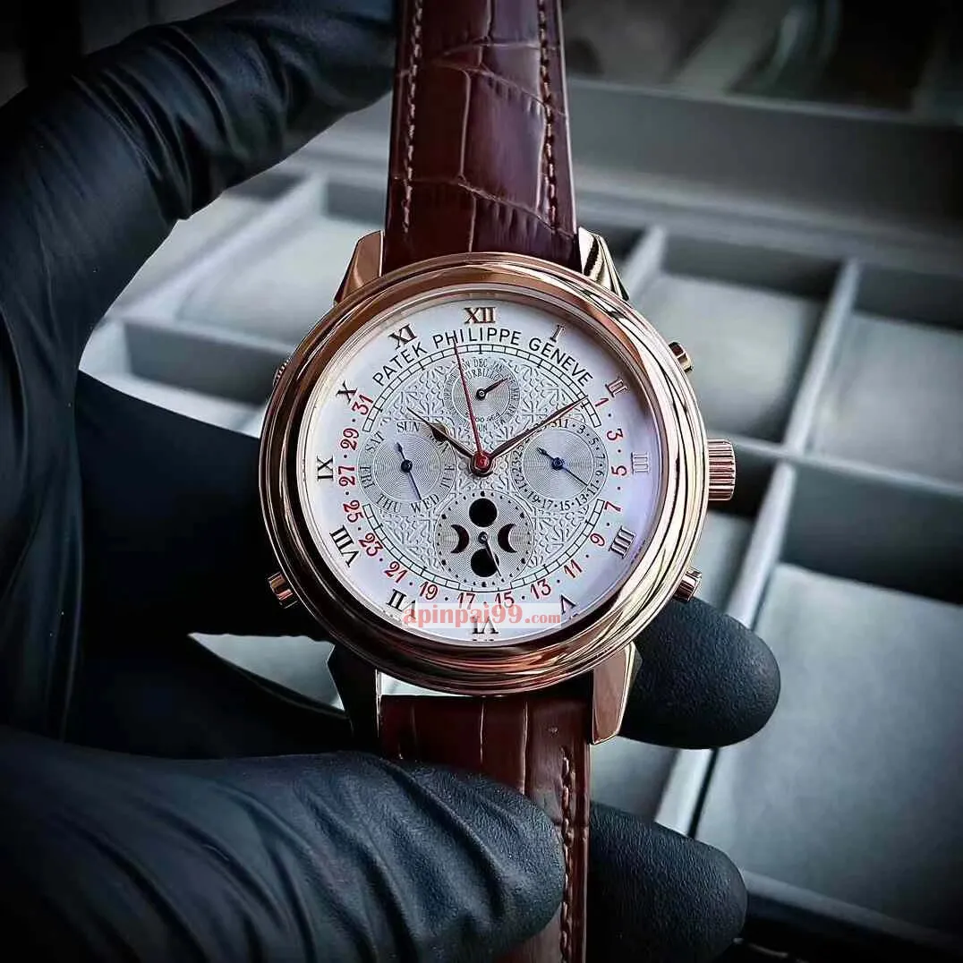 パテックフィリップコピー両面ムーブメント刻印メンズ腕時計送料無料 4825000[3]