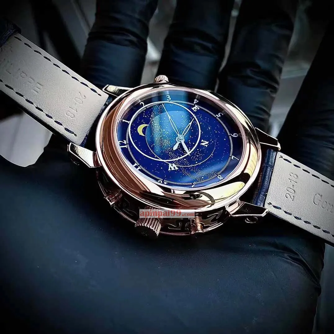 パテックフィリップコピー両面ムーブメント刻印メンズ腕時計送料無料 4825000[6]