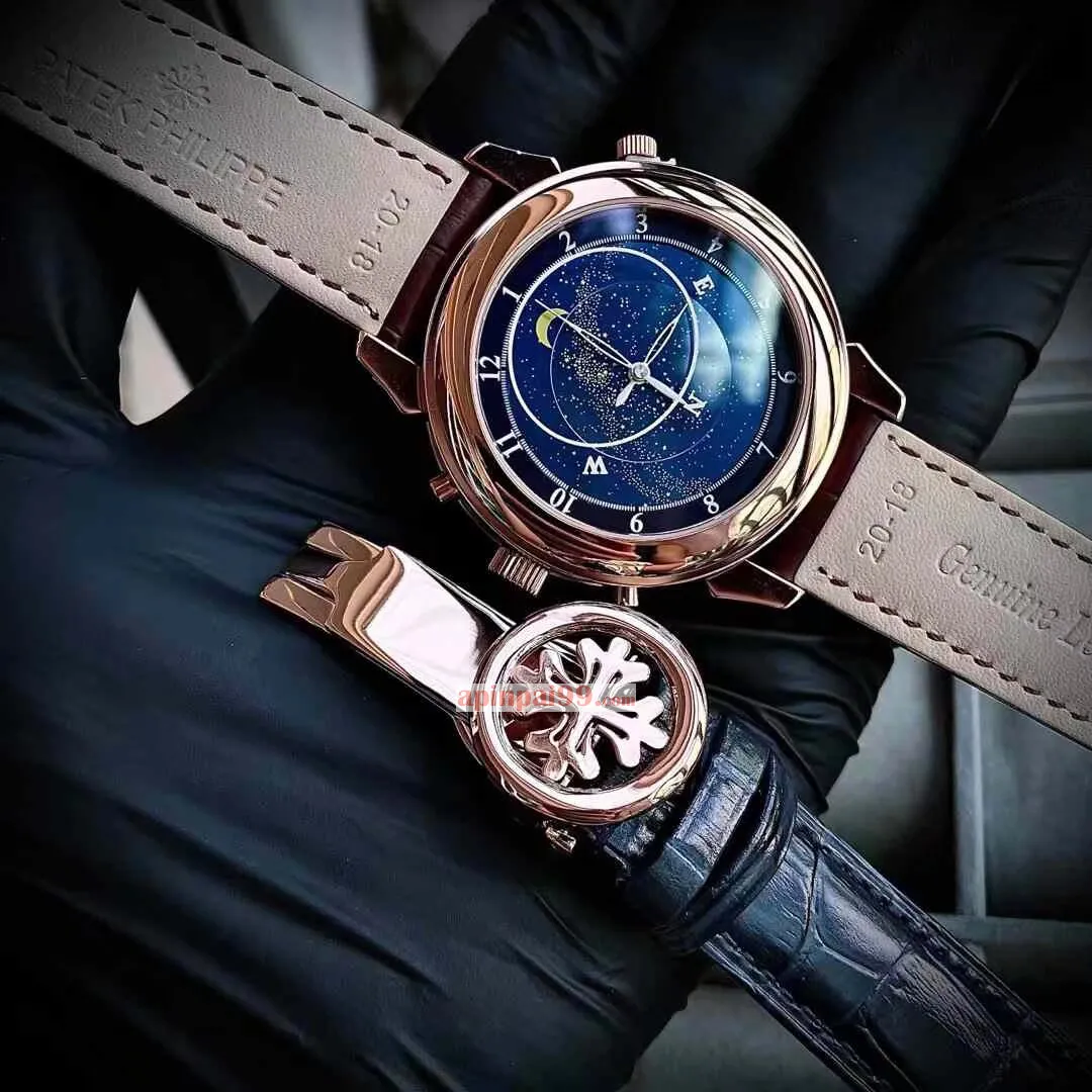 パテックフィリップコピー両面ムーブメント刻印メンズ腕時計送料無料 4825000[7]