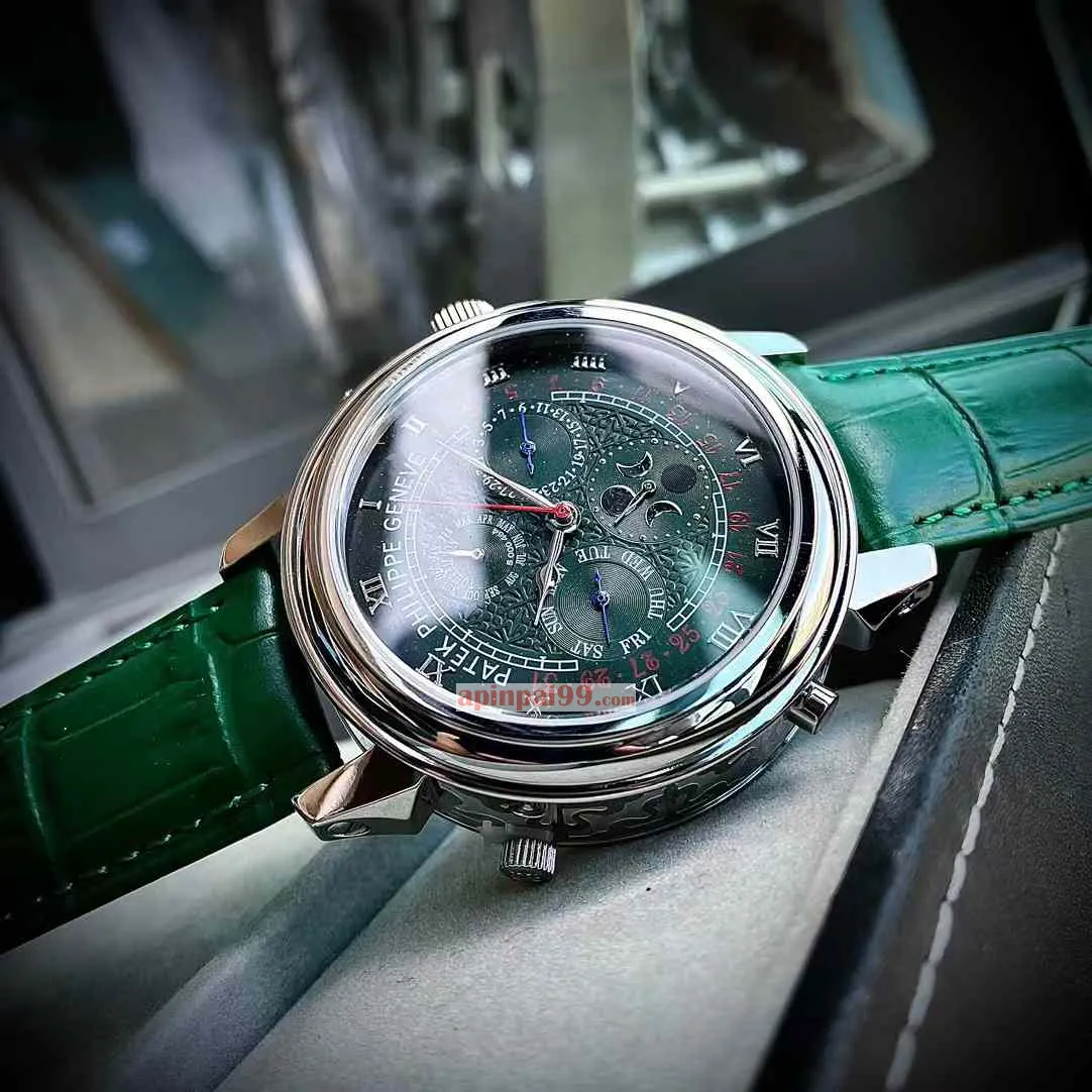 パテックフィリップ2024ブランド偽物両面ムーブメント刻印メンズコピー腕時計 4825002[1]