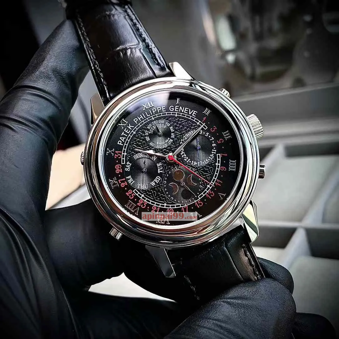 パテックフィリップ2024ブランド偽物両面ムーブメント刻印メンズコピー腕時計 4825002[3]