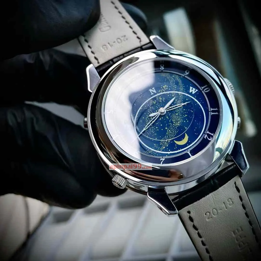 パテックフィリップ2024ブランド偽物両面ムーブメント刻印メンズコピー腕時計 4825002[4]