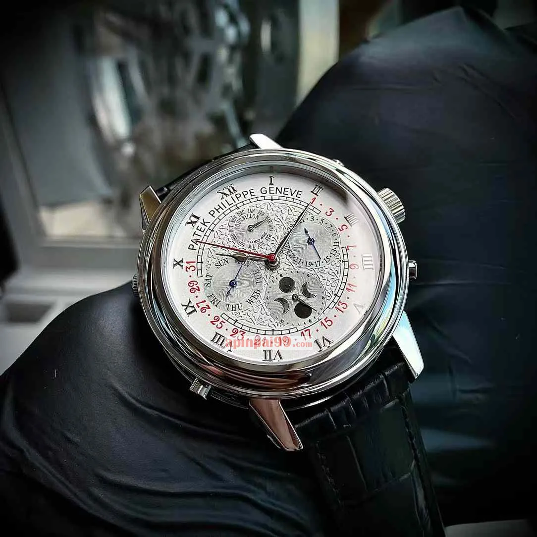 パテックフィリップ2024ブランド偽物両面ムーブメント刻印メンズコピー腕時計 4825002[6]