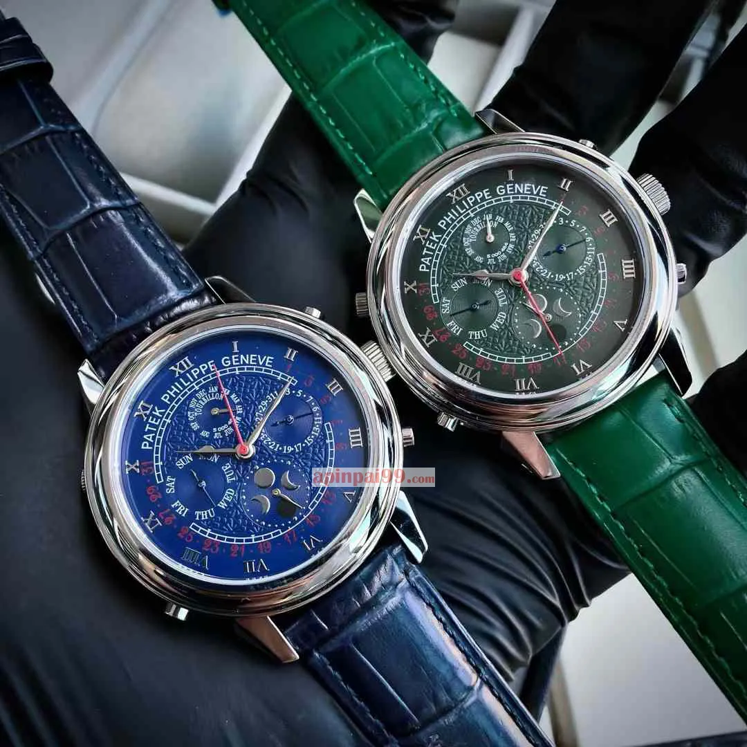 パテックフィリップ2024ブランド偽物両面ムーブメント刻印メンズコピー腕時計 4825002[8]