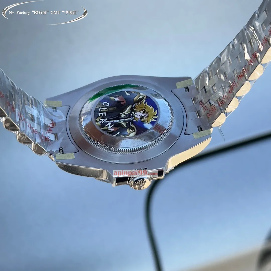 2025春新商品隕石表面 GMT チャイニーズレッドコピー時計 586947[8]