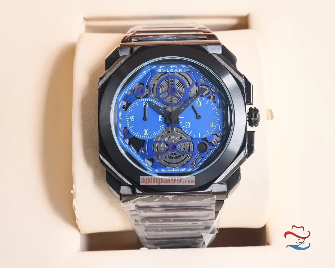 ブルガリ日本製クォーツムーブメント メンズコピー腕時計n級販売 BV2291463[4]