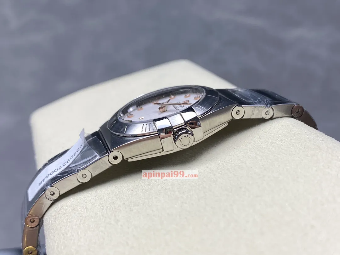 オメガコピーホロスコープ 四代目ホロスコープ実物写真女性時計 123-15-27-60-55-0051[5]