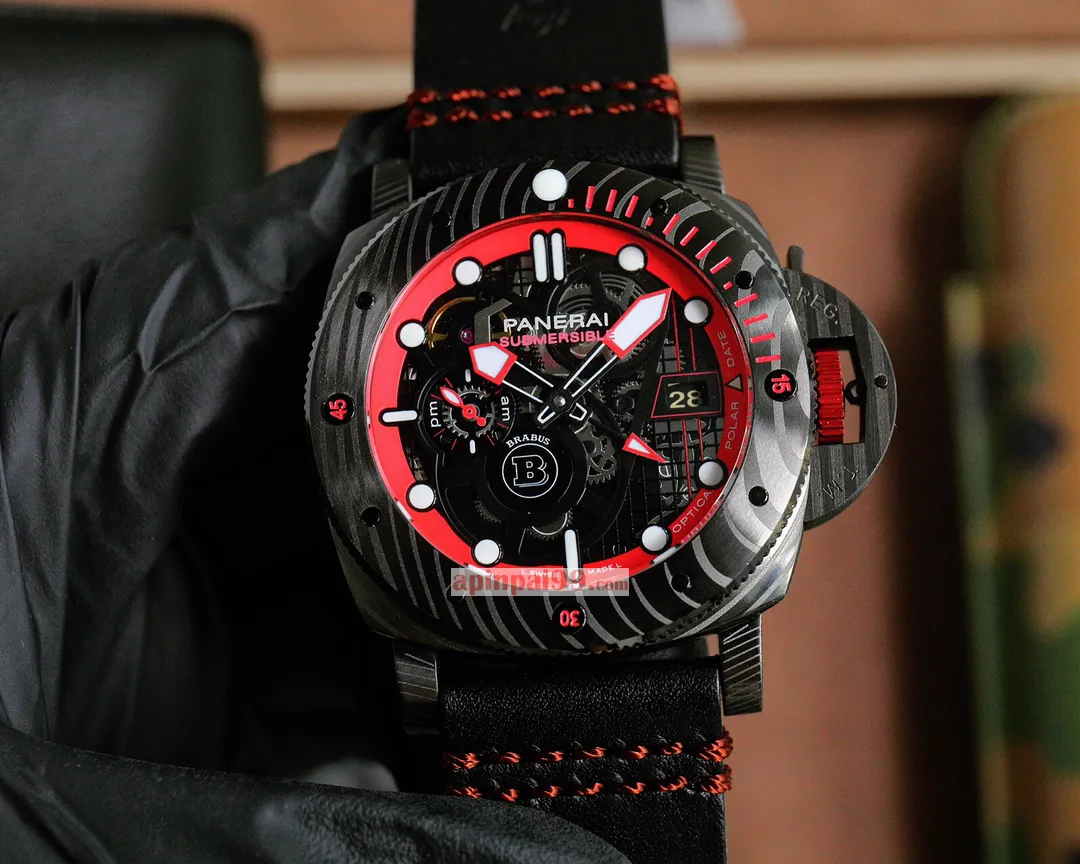 パネライ新作サブマーシブルシリーズの爆発的な中空時計 PAN50077[8]