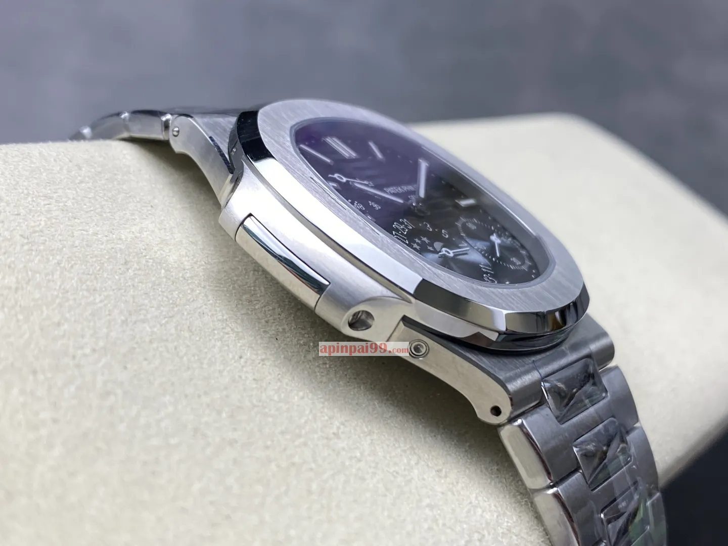 高貴な芸術的パテックフィリップ時計 5712a エナメル ムーンフェイズ ディスク 173491[4]