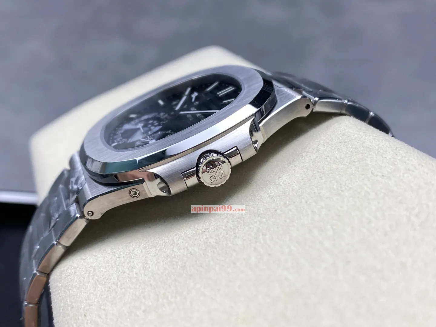 高貴な芸術的パテックフィリップ時計 5712a エナメル ムーンフェイズ ディスク 173491[5]