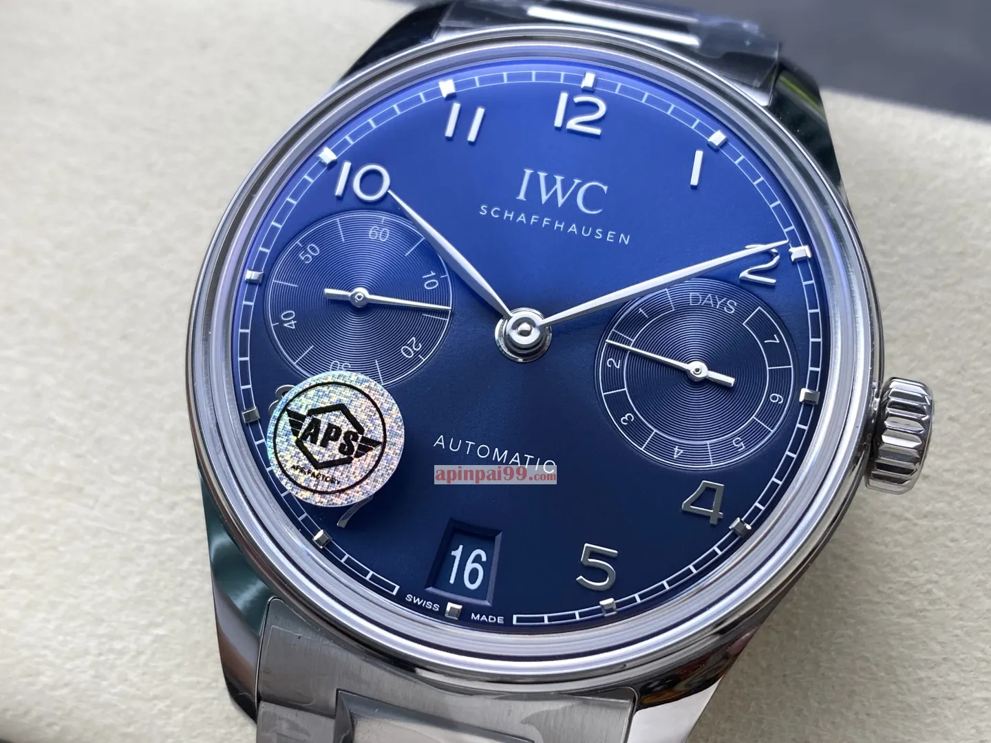 2025年新作IWCスーパーコピー時計ポルトガル7日間チェーン 173437[2]