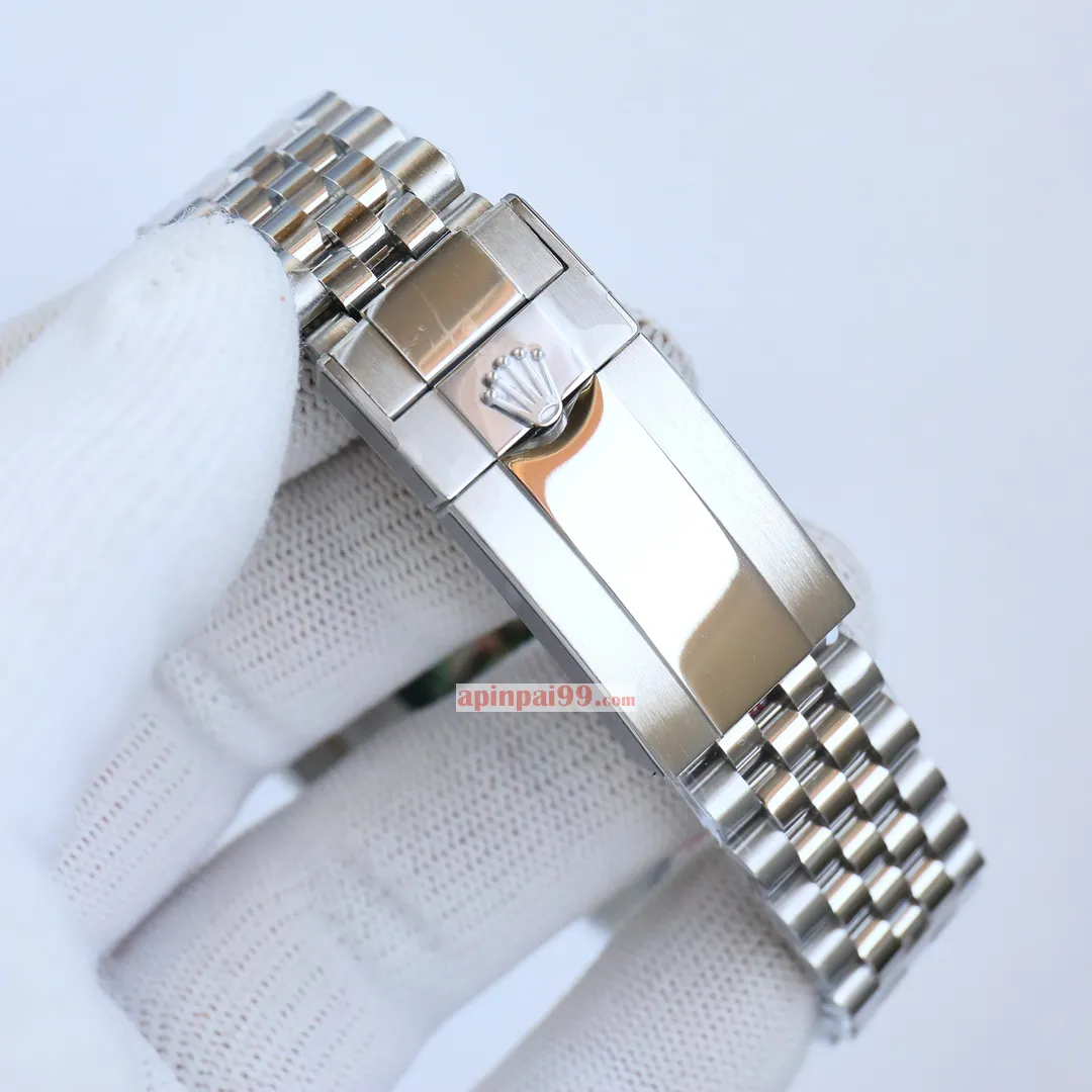 人気海外最新アップグレードされたロレックスグリニッジシリーズティファニーブルー/ブルーブラック腕時計 L1800[5]