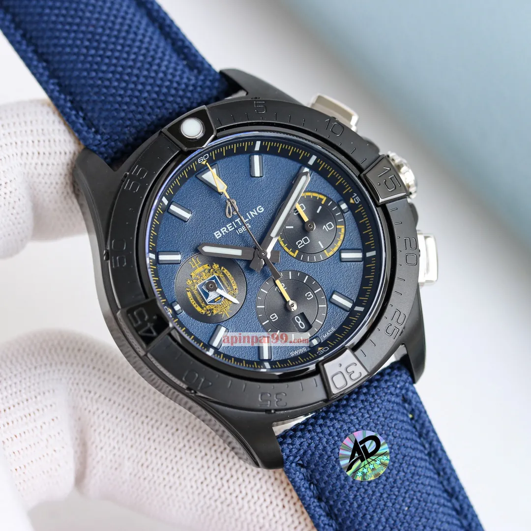 新型ブライトリング アベンジャー44mmスーパーコピー時計 SB01474A1C1X1[5]