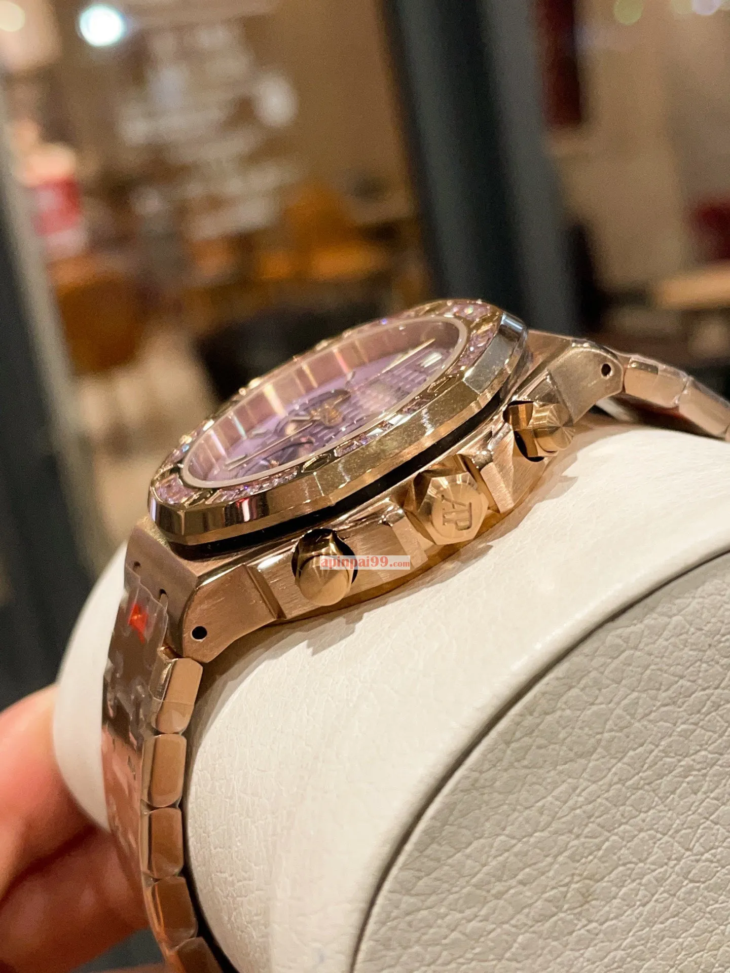 オーデマピゲ2025最新女性のアメジスト リミテッド エディション時計 26319or[5]