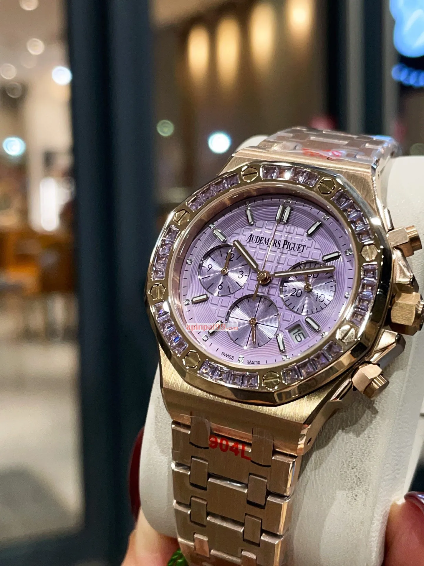 オーデマピゲ2025最新女性のアメジスト リミテッド エディション時計 26319or[7]