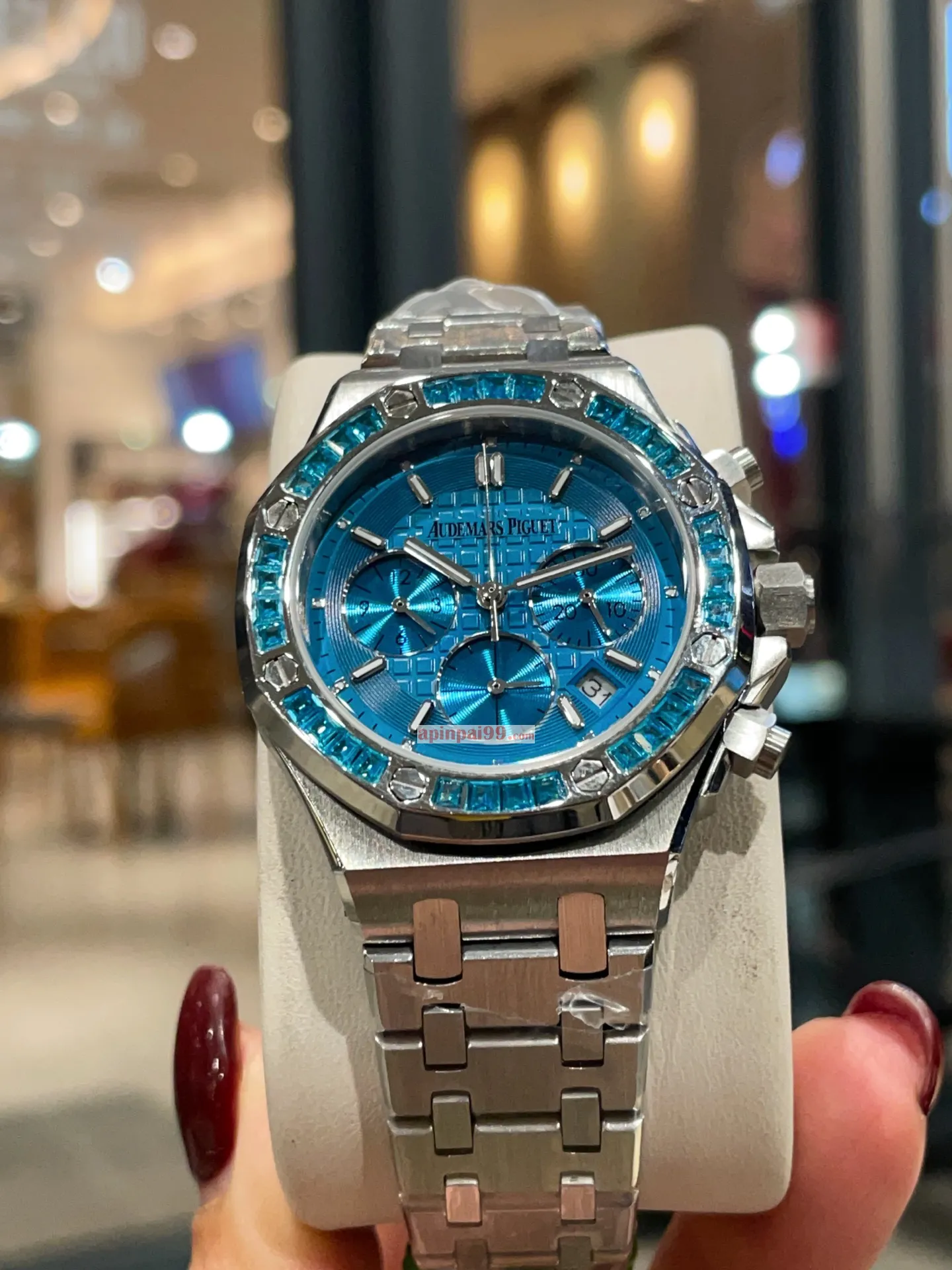 新品スーパーコピーオーデマピゲアメジスト リミテッド エディション女性の時計 26319or-1[3]