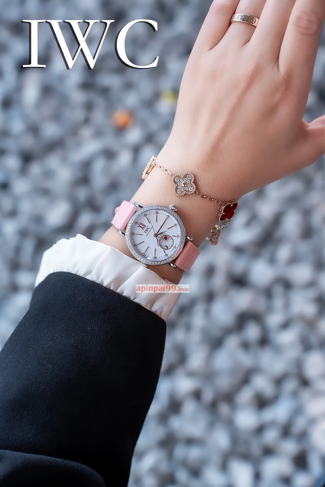 IWCポートフィノ レディース高品質原材料コピー女性腕時計 38020[1]