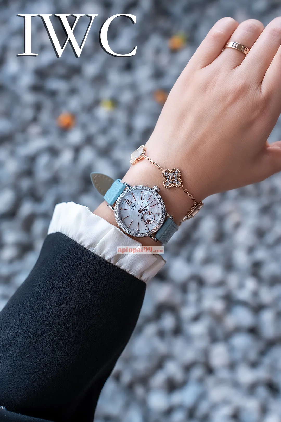 IWCポートフィノ レディース高品質原材料コピー女性腕時計 38020[2]