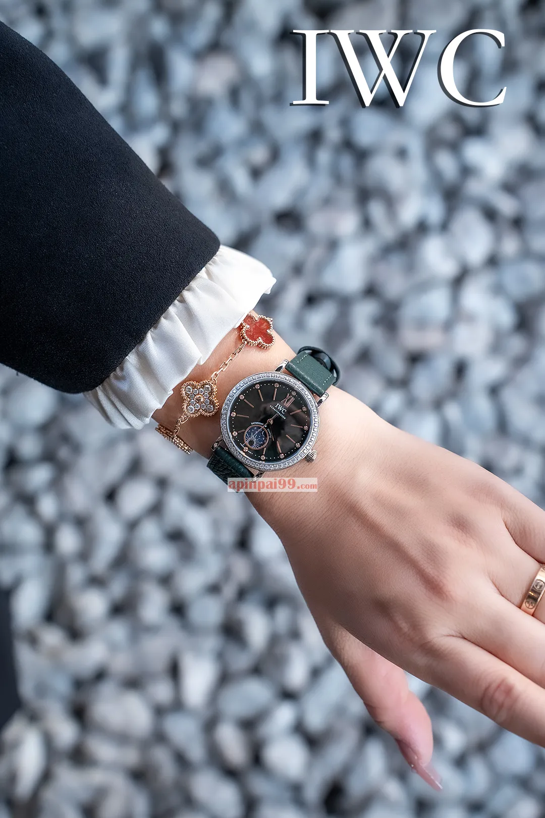 IWCポートフィノ レディース高品質原材料コピー女性腕時計 38020[5]