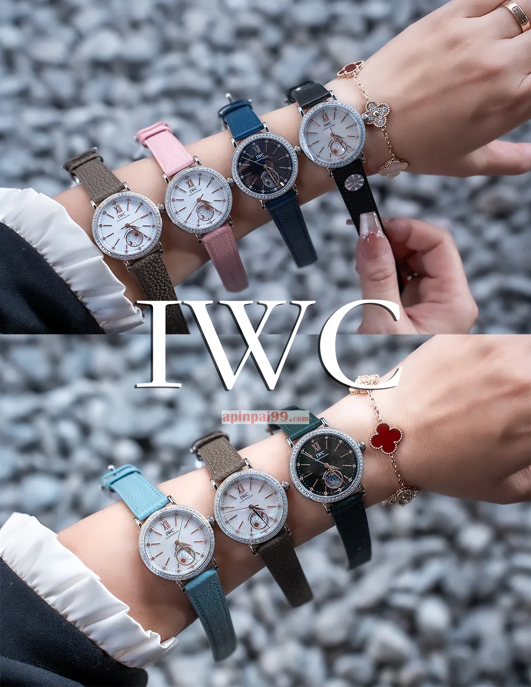 IWCポートフィノ レディース高品質原材料コピー女性腕時計 38020[7]
