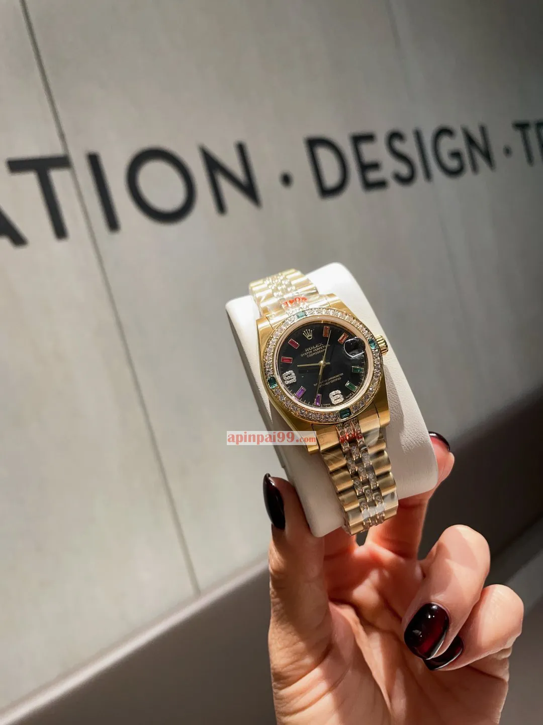 2025新品ロレックスコピーデイトジャスト シリーズ クラシック女性大きな愛 5647