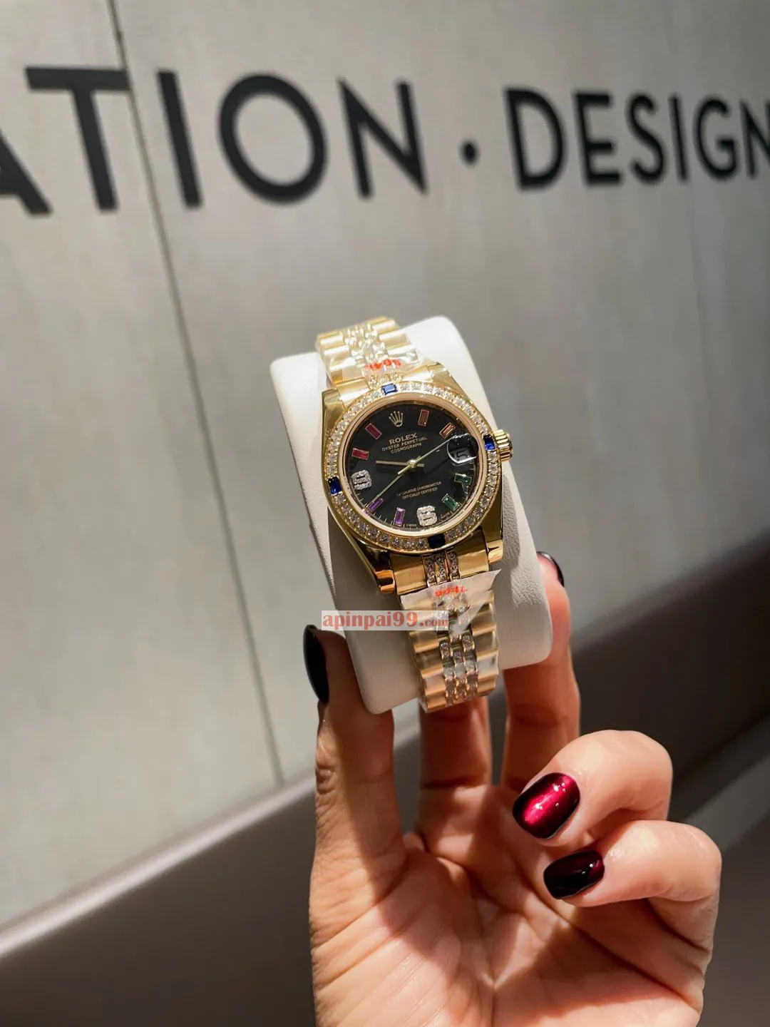 2025新品ロレックスコピーデイトジャスト シリーズ クラシック女性大きな愛 5647[2]