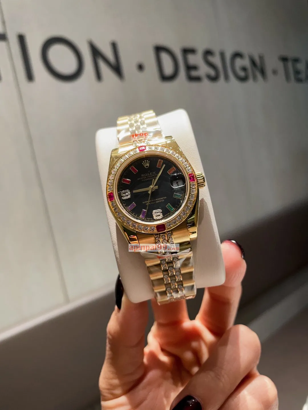 2025新品ロレックスコピーデイトジャスト シリーズ クラシック女性大きな愛 5647[5]