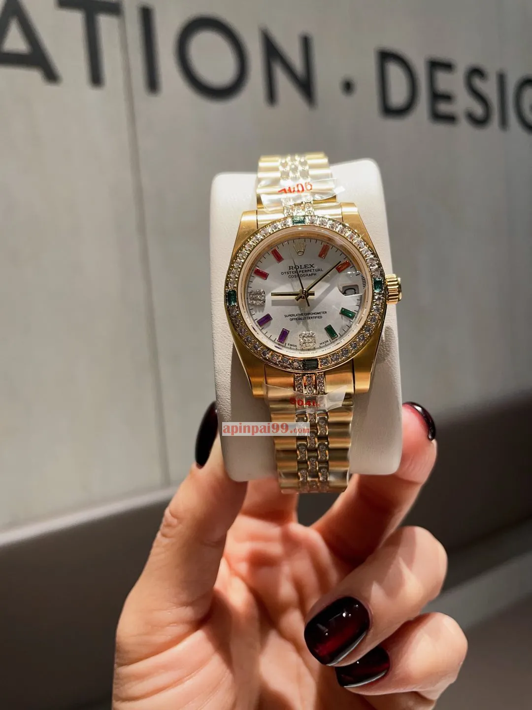 2025新品ロレックスコピーデイトジャスト シリーズ クラシック女性大きな愛 5647[7]