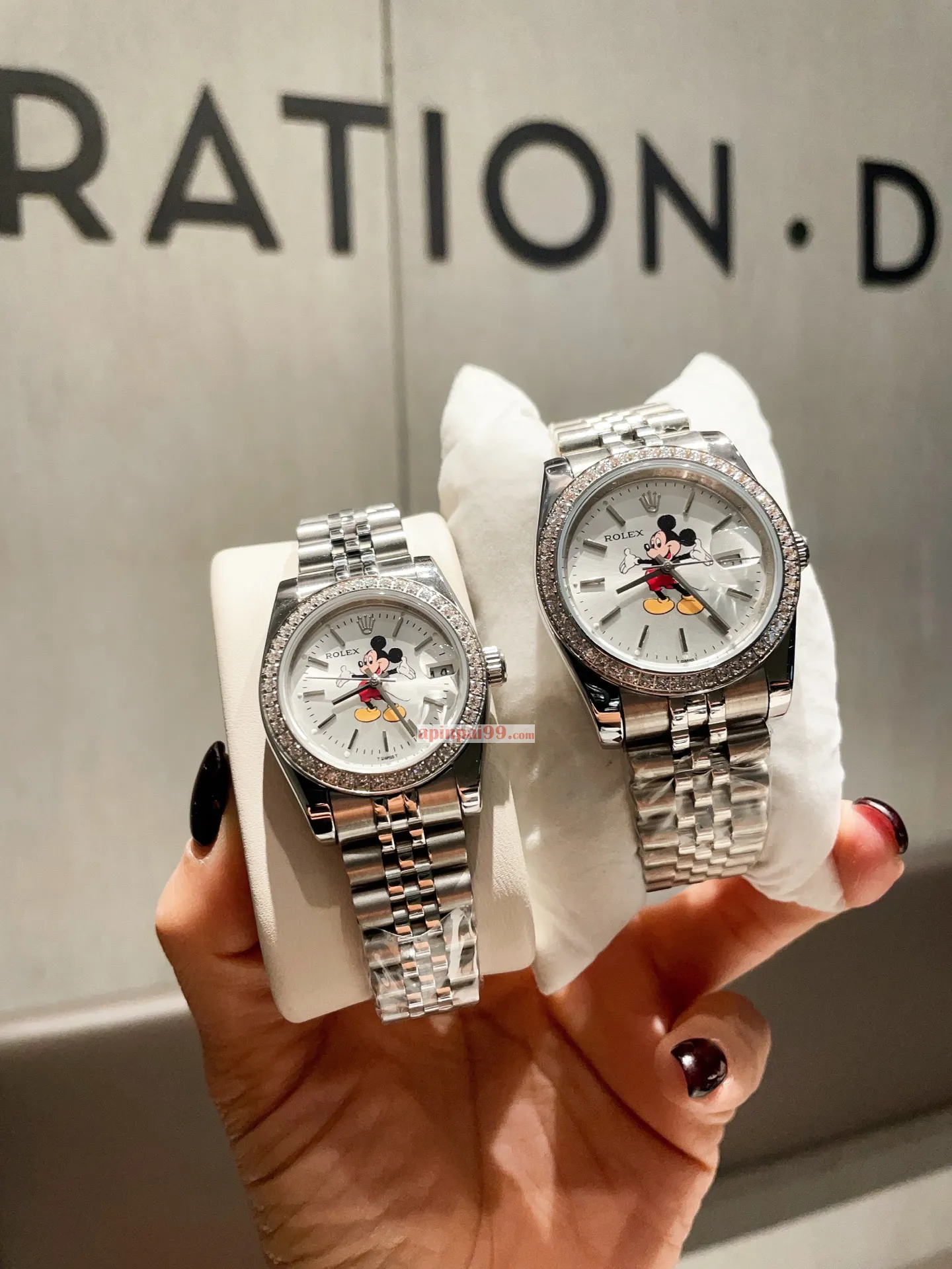 安心購入ロレックス ミッキーマウス クォーツ新商品腕時計 482520[8]