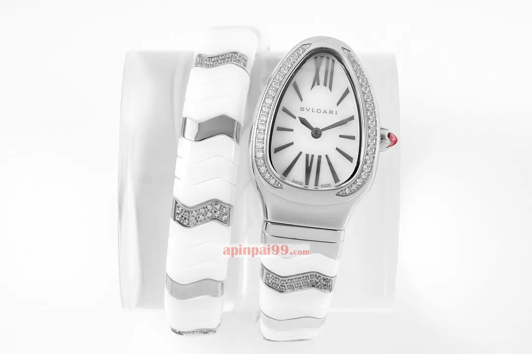 高級スーパーコピーブルガリセルペンティ スピガ シリーズ女性時計 171193