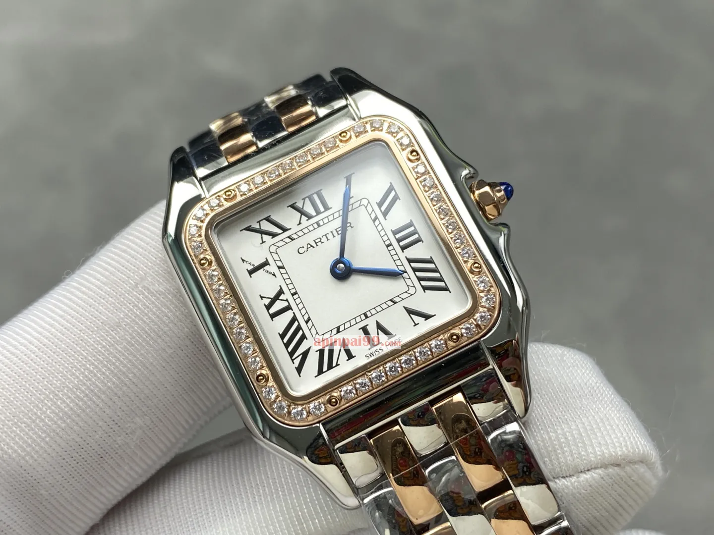 カルティエ2025新品パンテール ドゥチーター スクエア時計 171904[2]