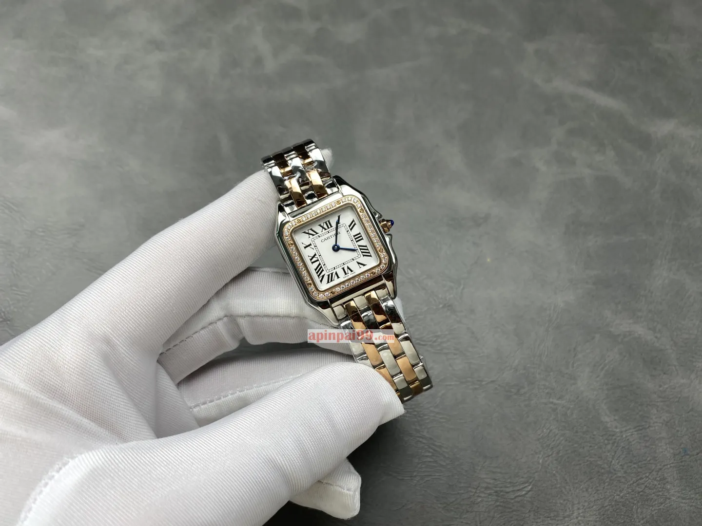 カルティエ2025新品パンテール ドゥチーター スクエア時計 171904[3]